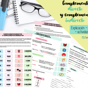 Complemento Directo e Indirecto