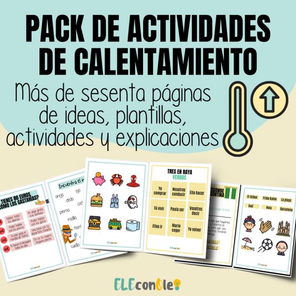 PACK DE ACTIVIDADES DE CALENTAMIENTO