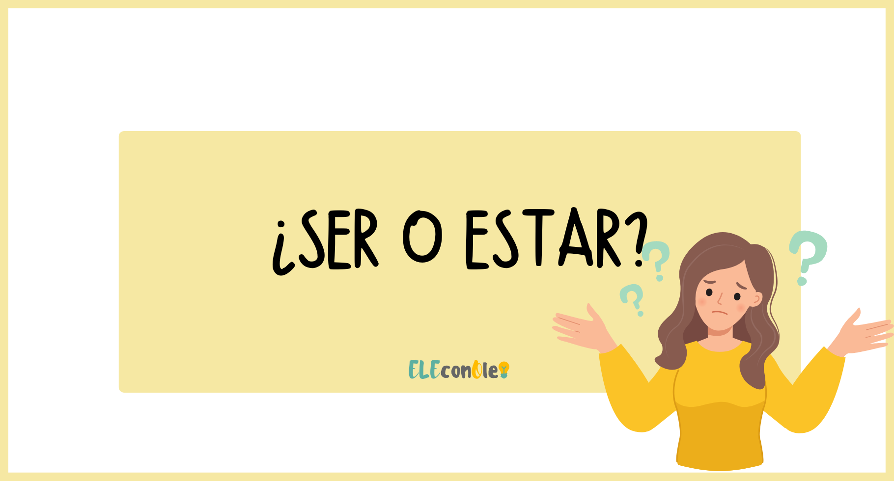 ser o estar en español