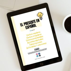 Actividades para aprender y practicar el presente en español