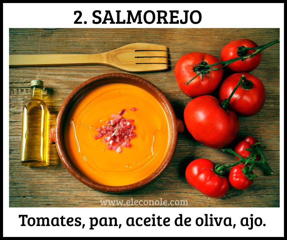 salmorejo cordobés diferencias gazpacho salmorejo